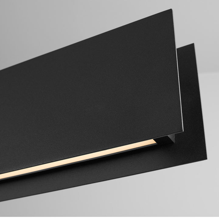 Brio 2X4.25 Pendant Black