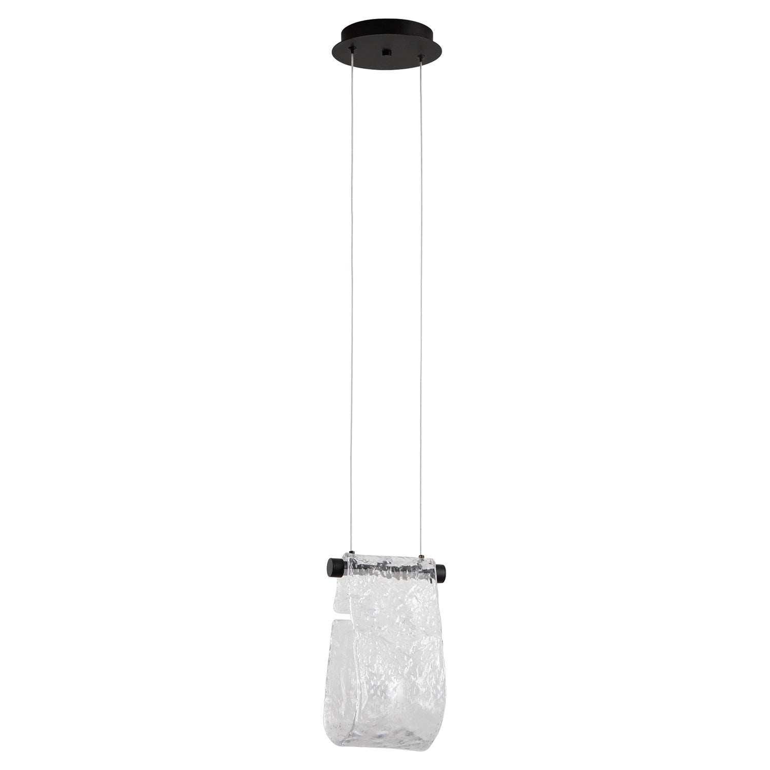Veer X Pendant Black by Oxygen Lighting