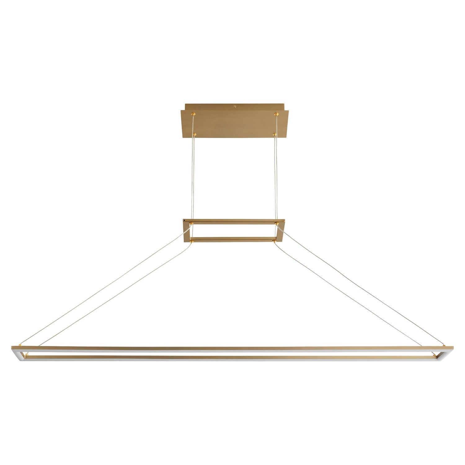 6X0.375 Pendant Aged Brass by Oxygen Lighting