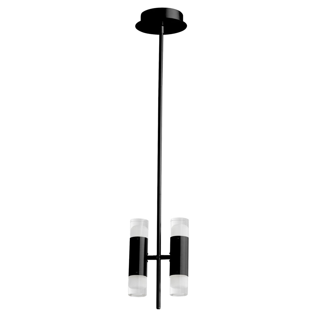 6.25X12.25 Pendant Black by Oxygen Lighting
