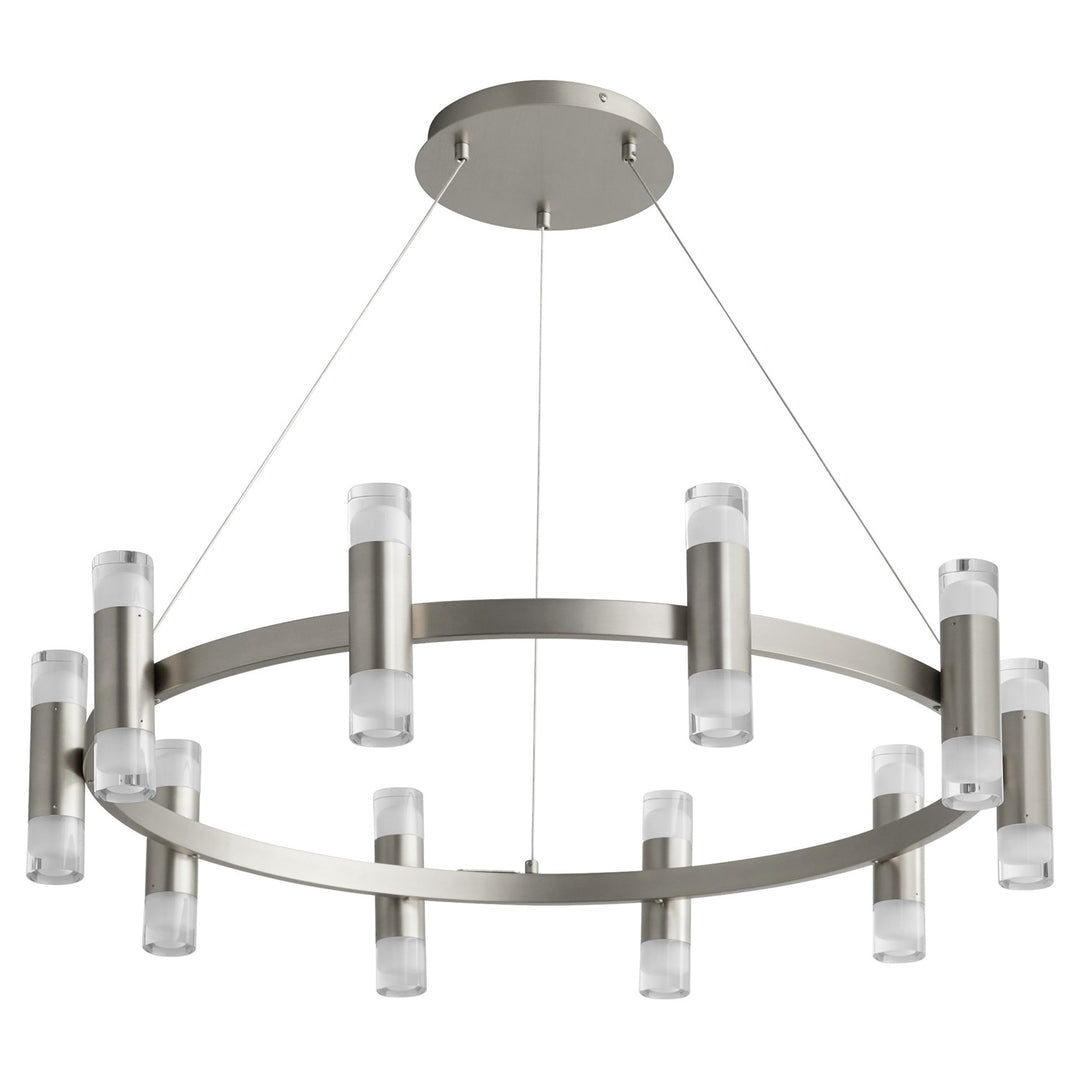 Alarum 36X8 Pendant Black by Oxygen Lighting