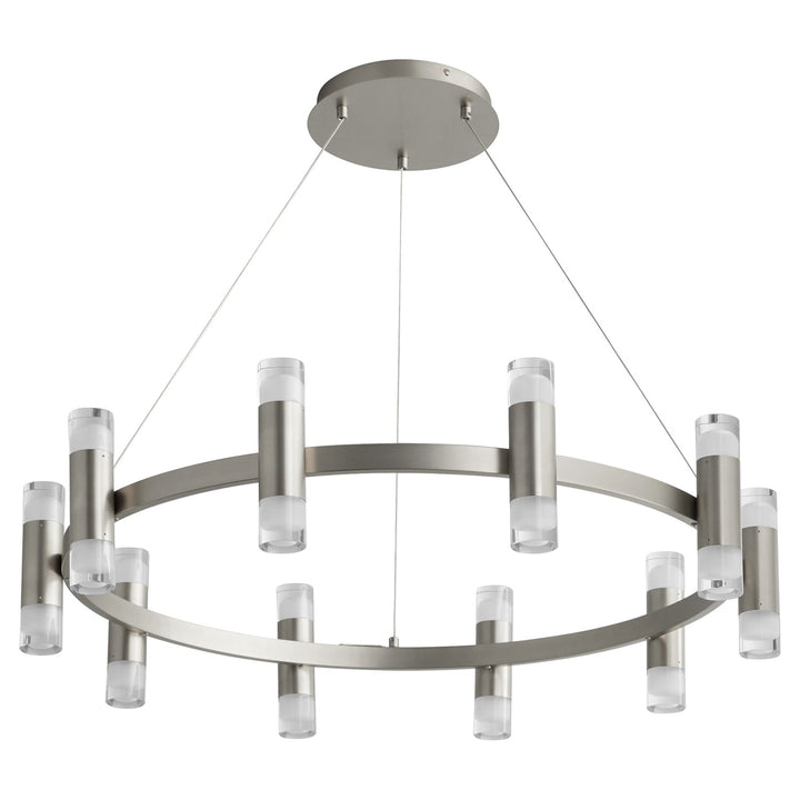 Alarum 36X8 Pendant Black by Oxygen Lighting
