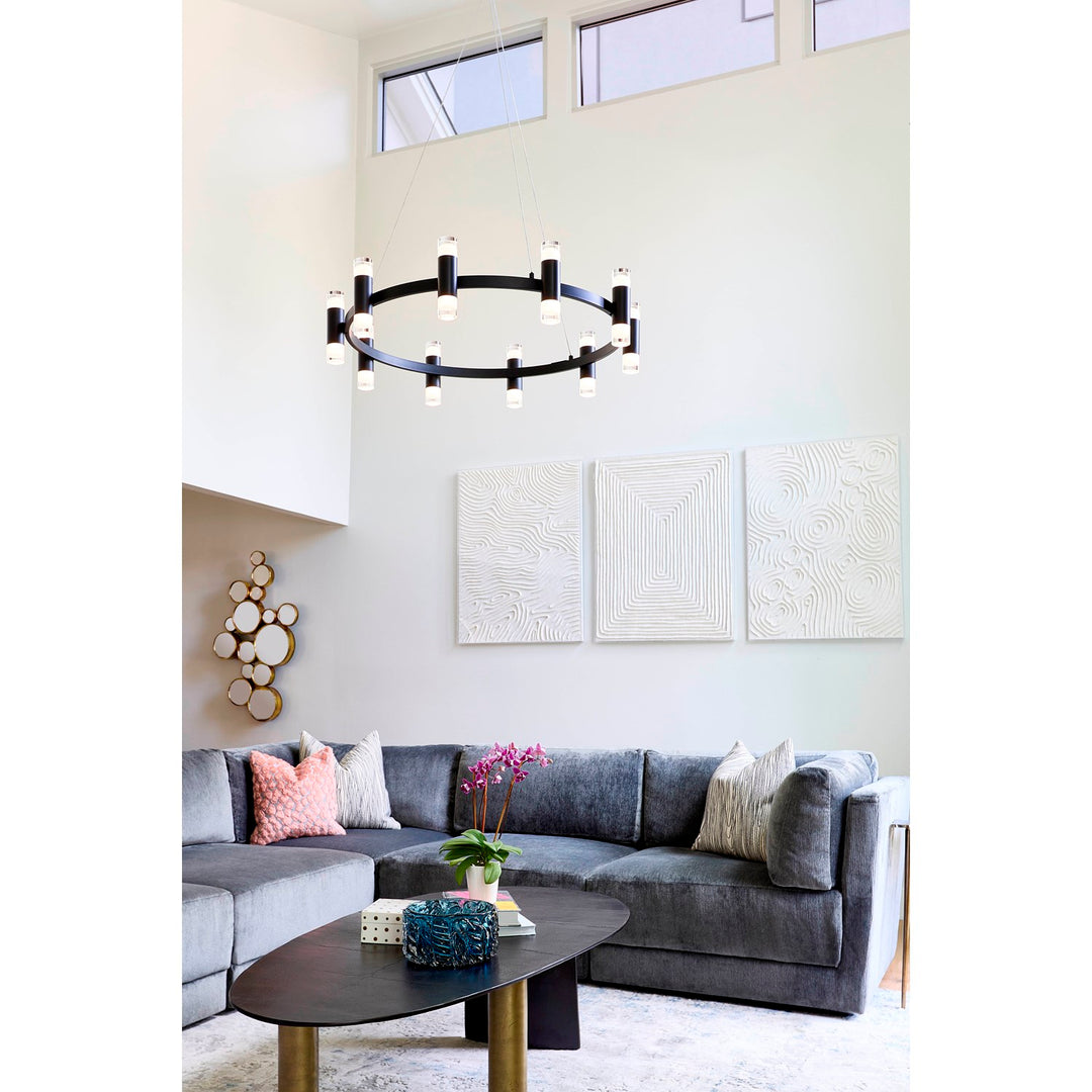 Alarum 36X8 Pendant Black