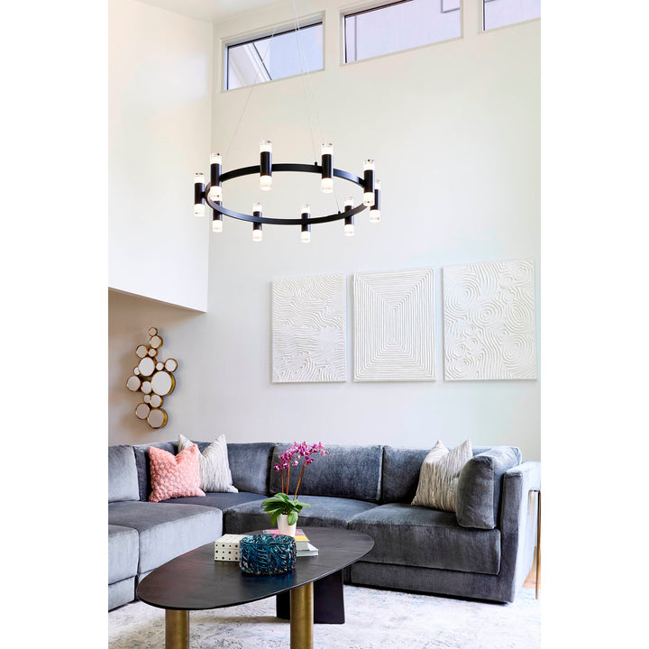 Alarum 36X8 Pendant Black