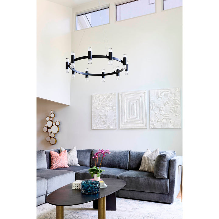 Alarum 36X8 Pendant Black