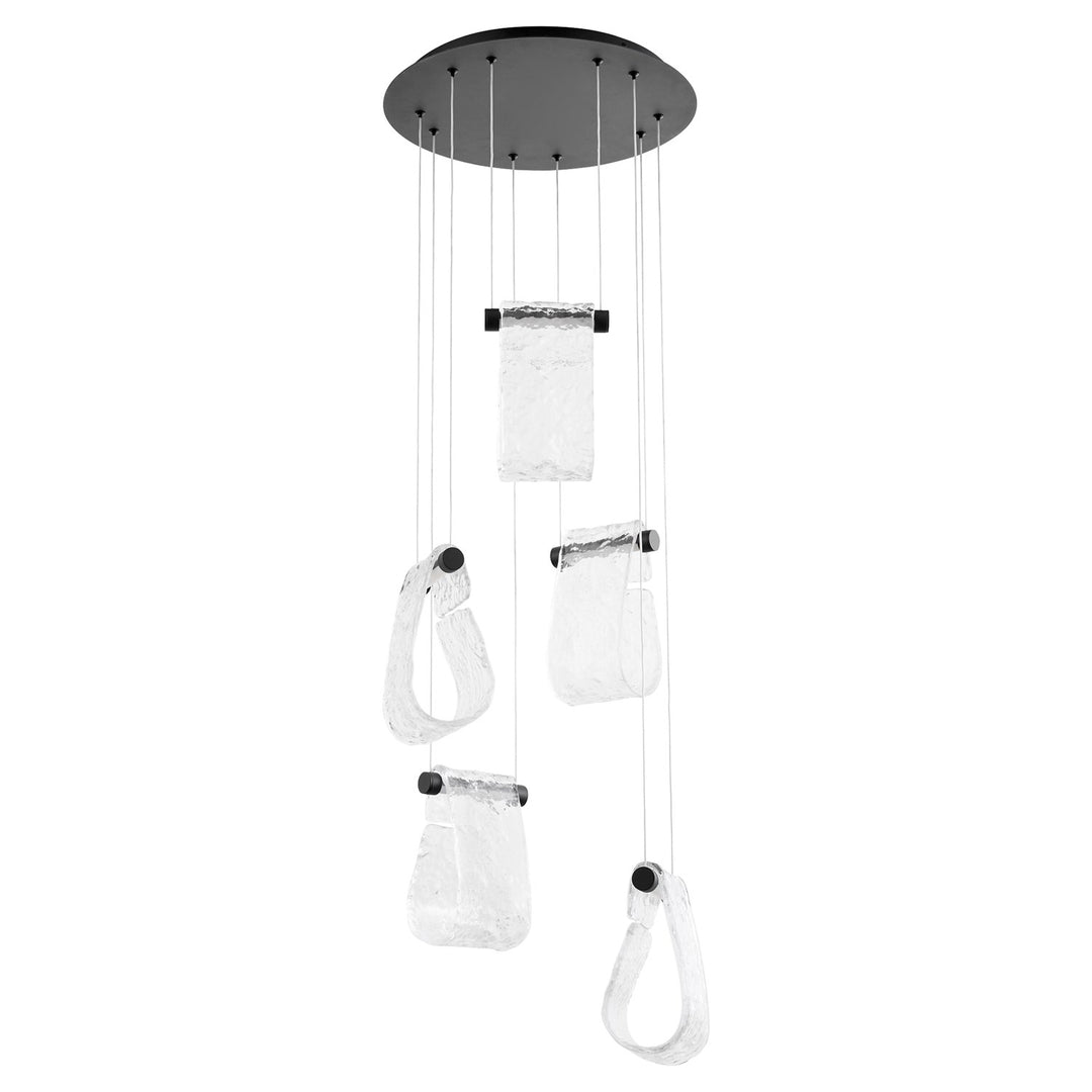 Veer 16X Pendant Black by Oxygen Lighting