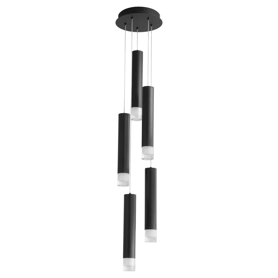 7.5X12 Pendant Black by Oxygen Lighting