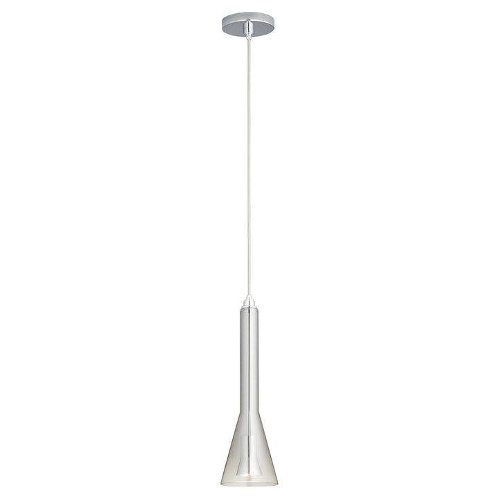 5X16.25 Pendant Smoke Ombre