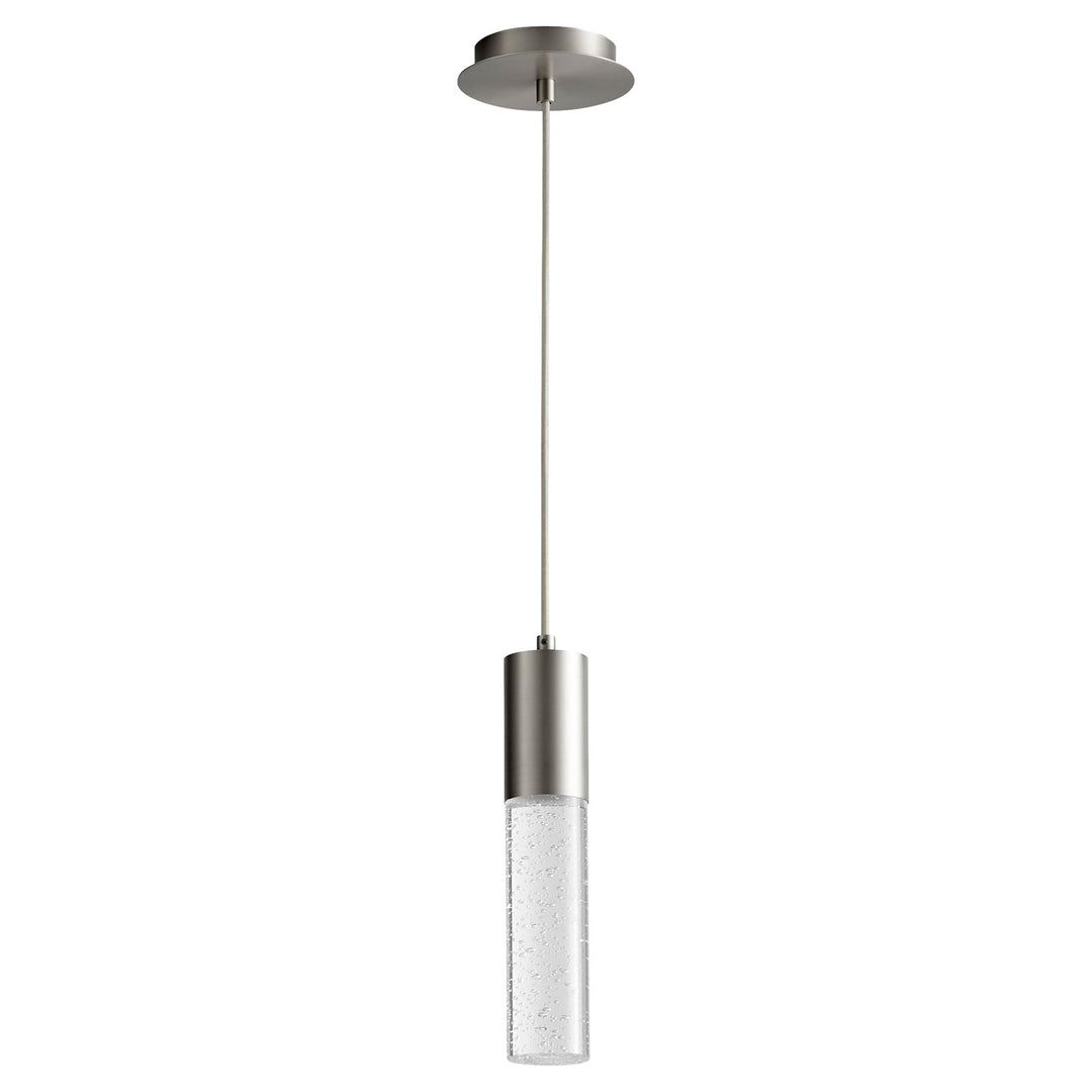 2.75X13.375 Pendant Satin Nickel by Oxygen Lighting