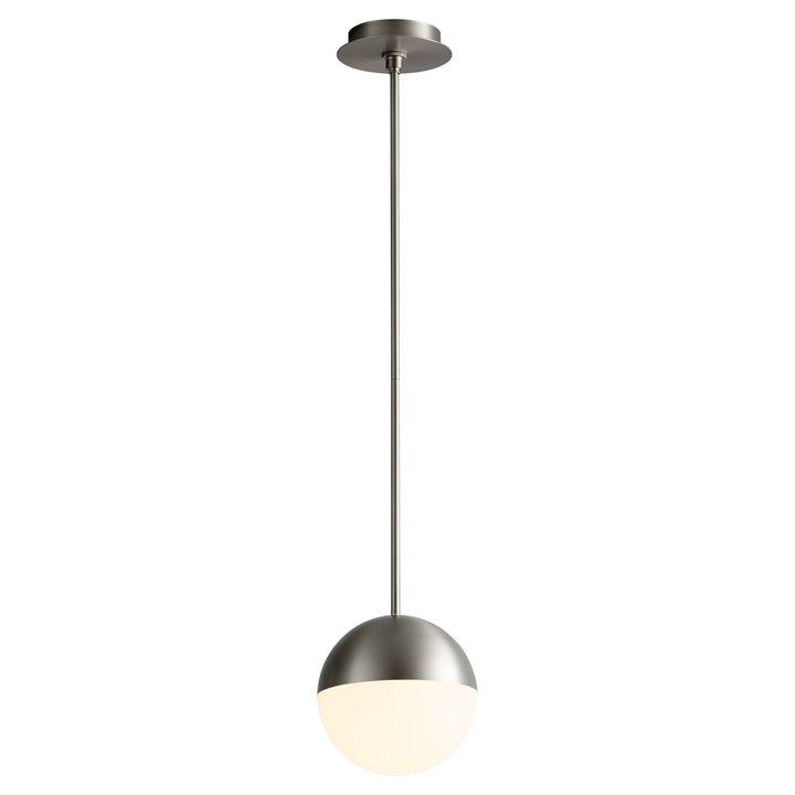 8X10 Pendant Satin Nickel