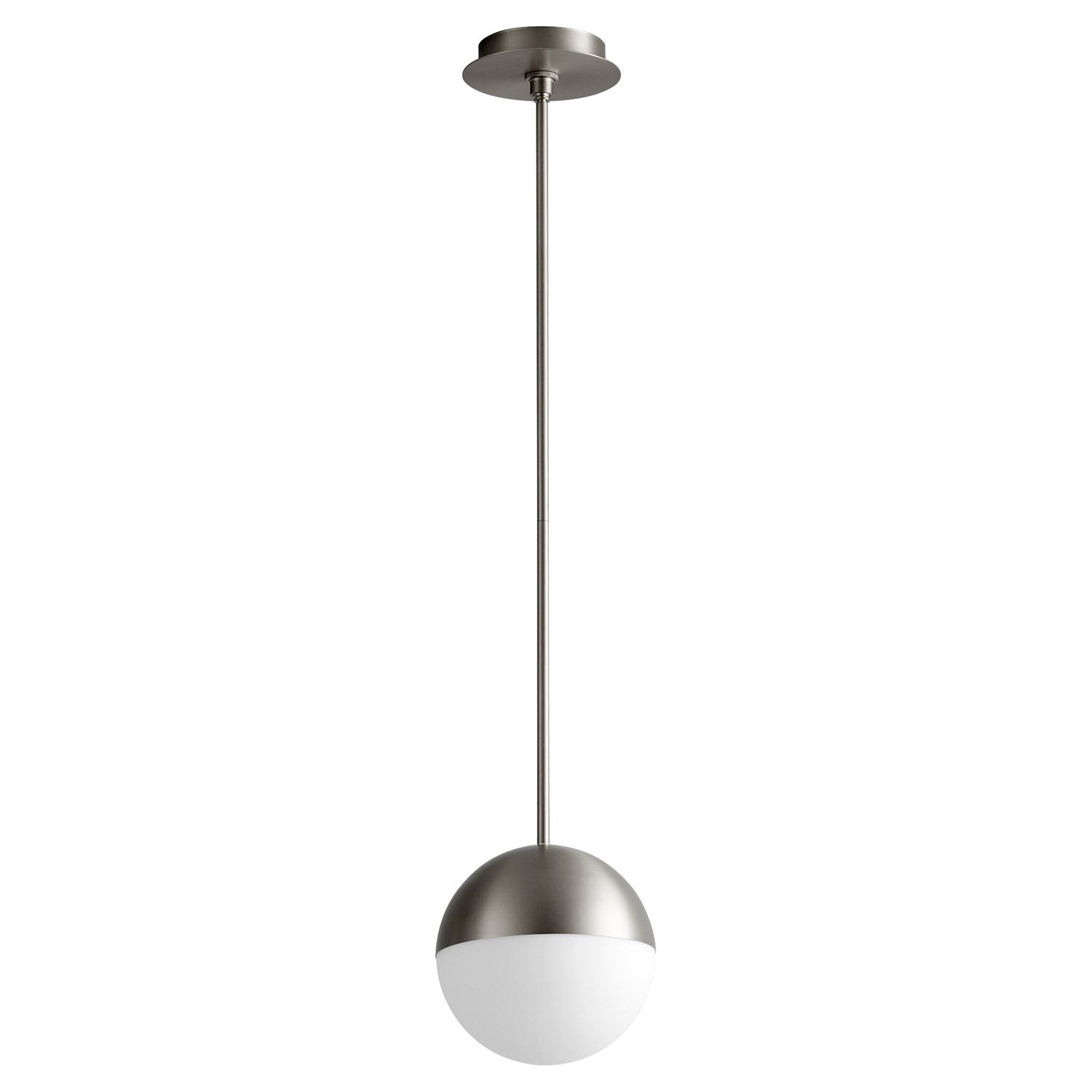 8X10 Pendant Satin Nickel by Oxygen Lighting