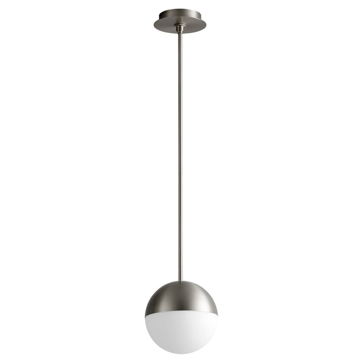 8X10 Pendant Satin Nickel by Oxygen Lighting