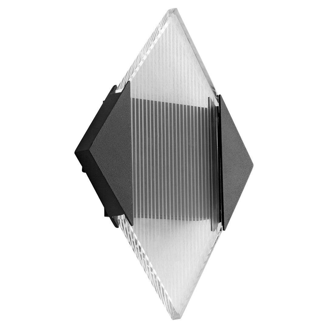 8.25X11.75 Exterior Black by Oxygen Lighting