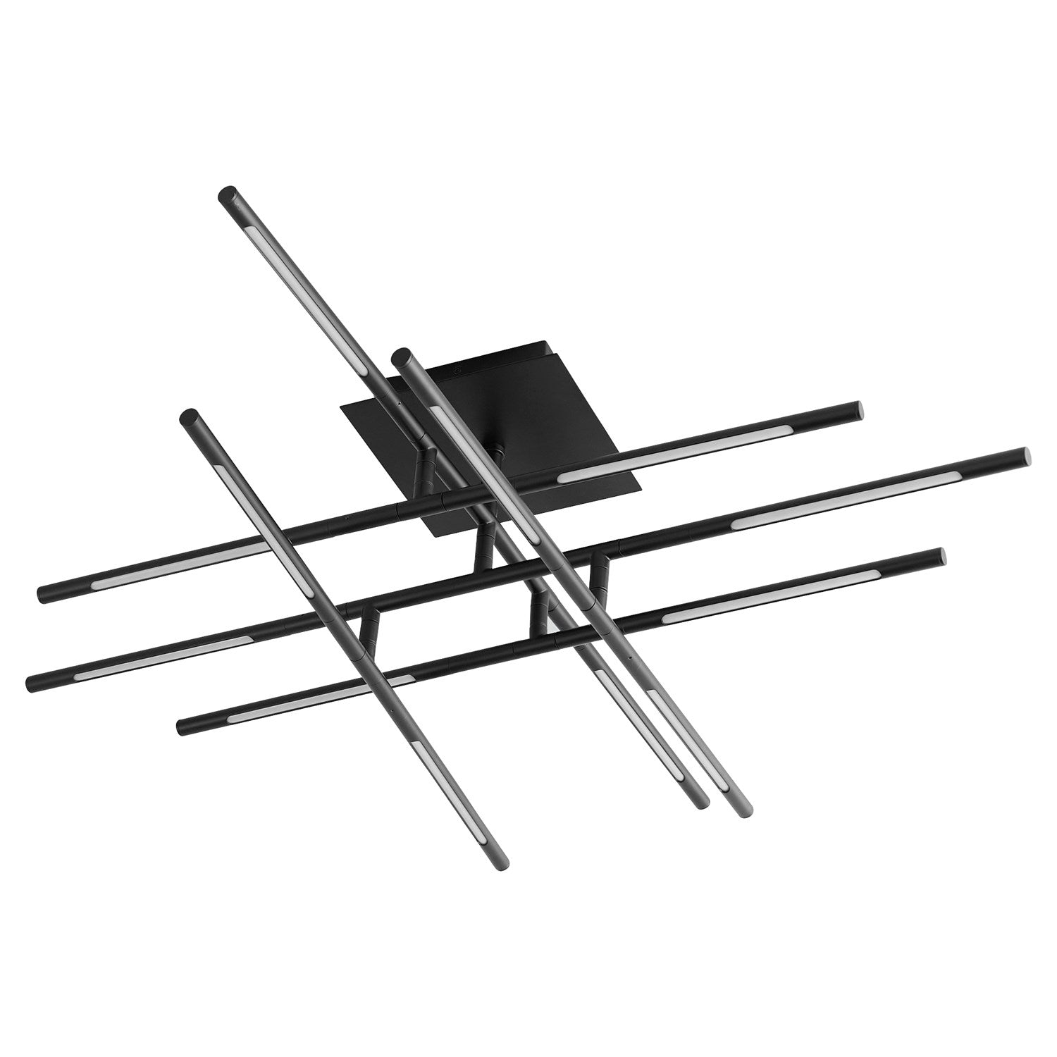 37.75X10 Ceiling Mount Black by Oxygen Lighting