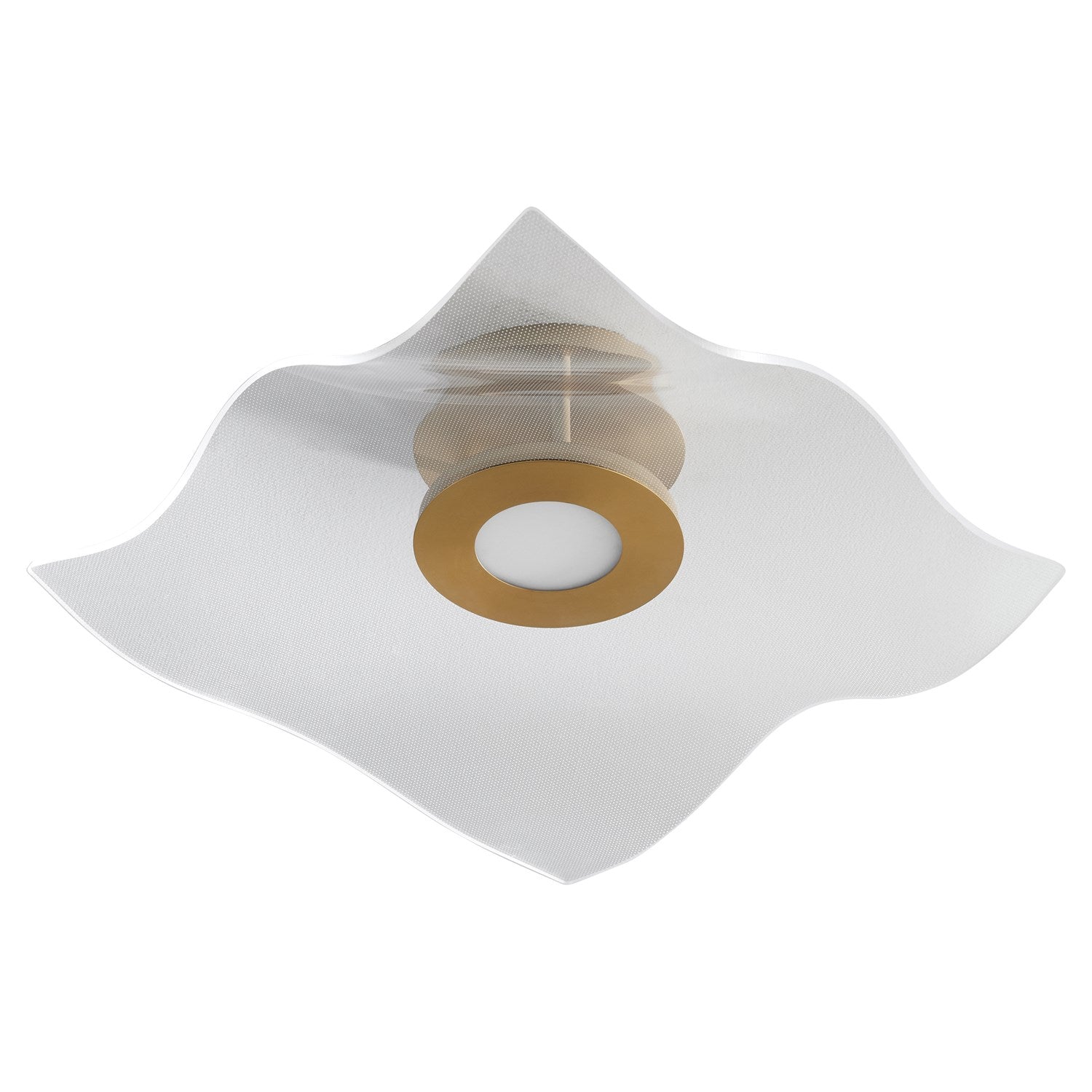 20X7.75 Ceiling Mount Aged Brass by Oxygen Lighting