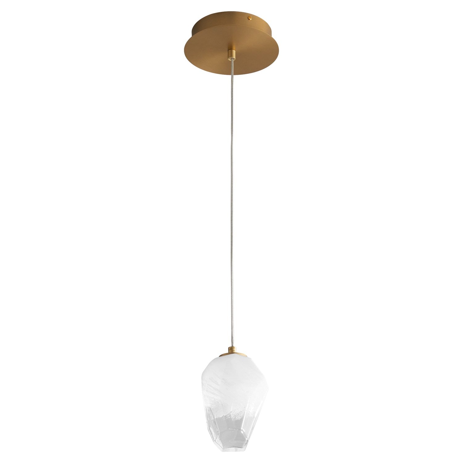 4.75X6.75 Pendant Aged Brass by Oxygen Lighting