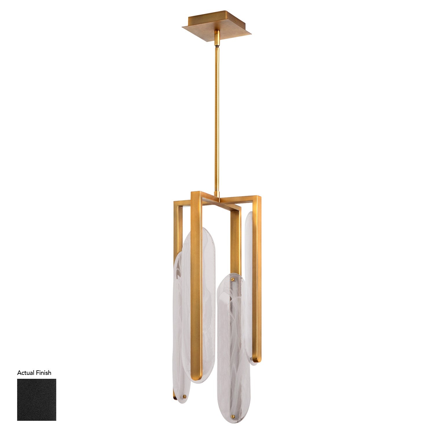 Avian 10X22 Pendant Black by Oxygen Lighting