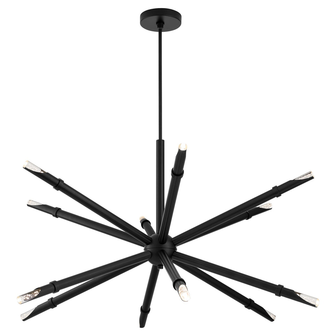 Ionis 42X22 Pendant Black by Oxygen Lighting