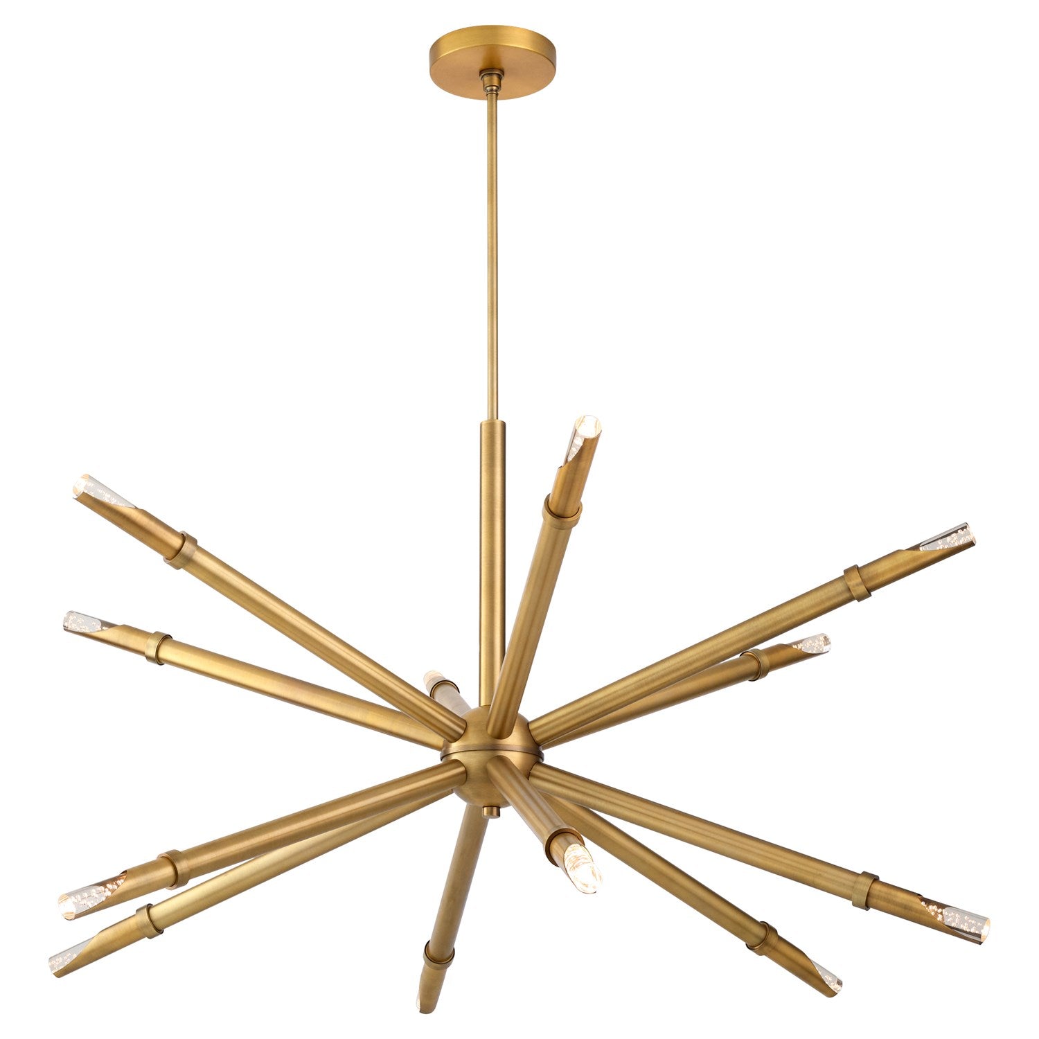 42X22 Pendant Brushed Brass