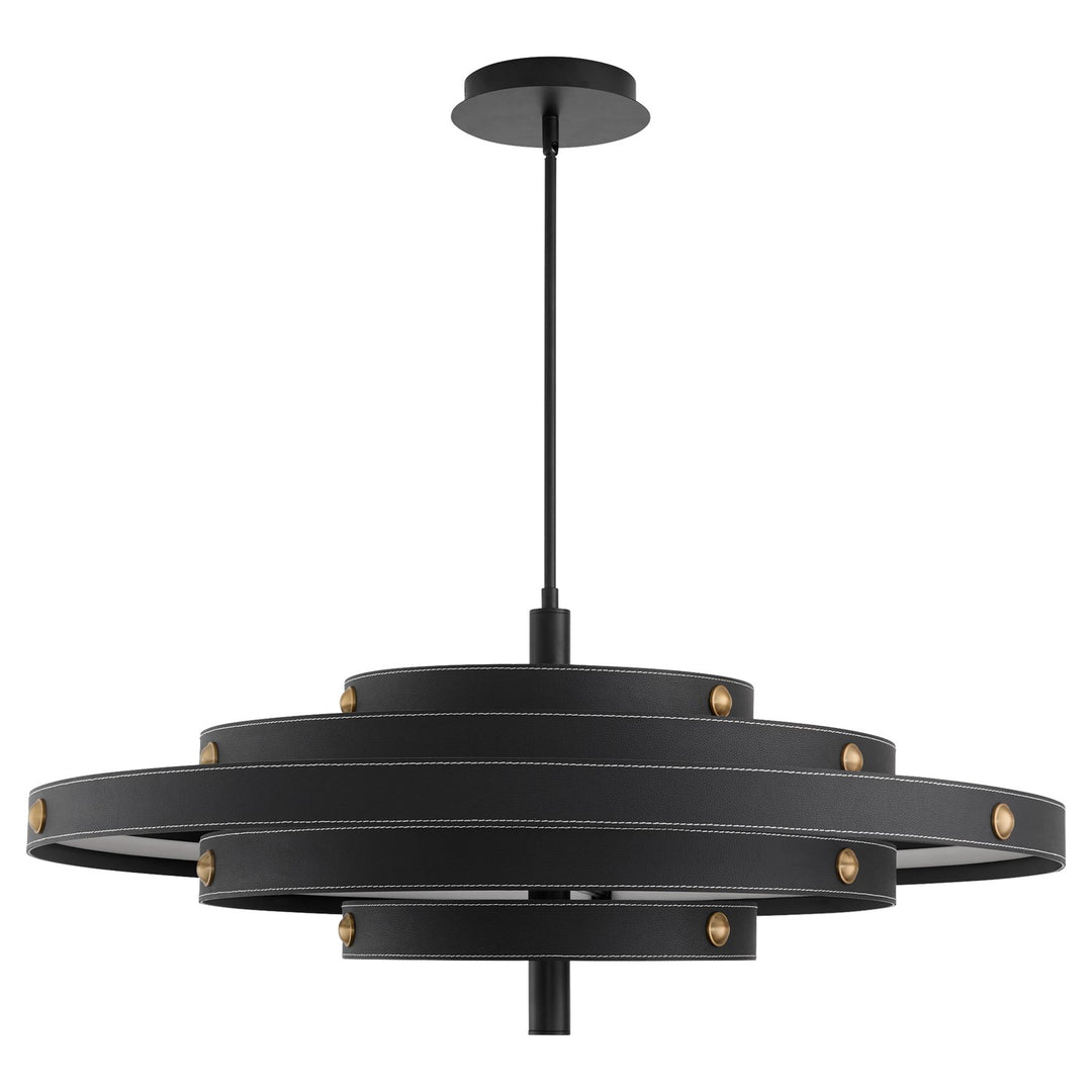 36X15 Pendant Black by Oxygen Lighting