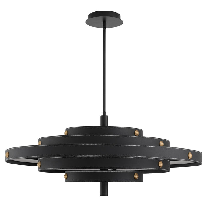 36X15 Pendant Black by Oxygen Lighting