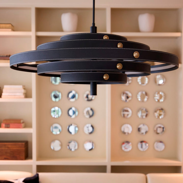 36X15 Pendant Black