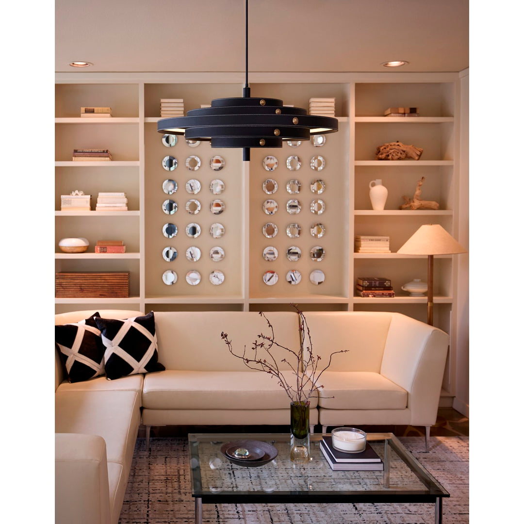 36X15 Pendant Black