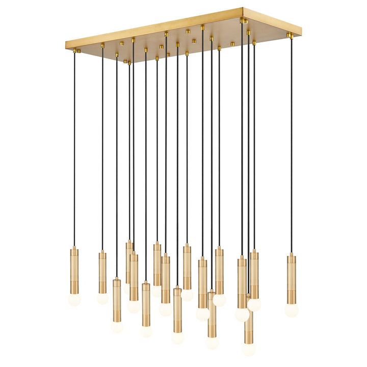 17 Light Linear Chandelier by Z-Lite