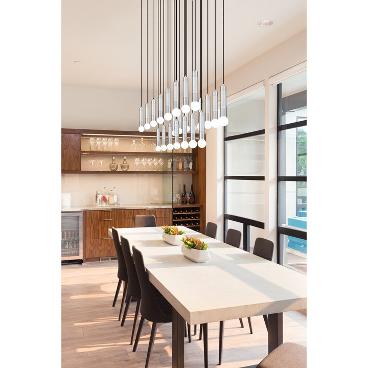 23 Light Linear Chandelier