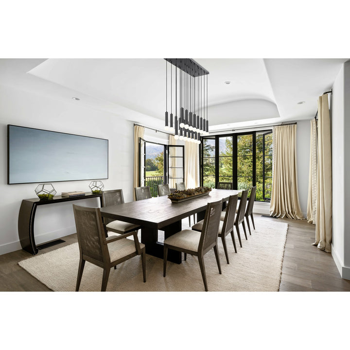 23 Light Linear Chandelier