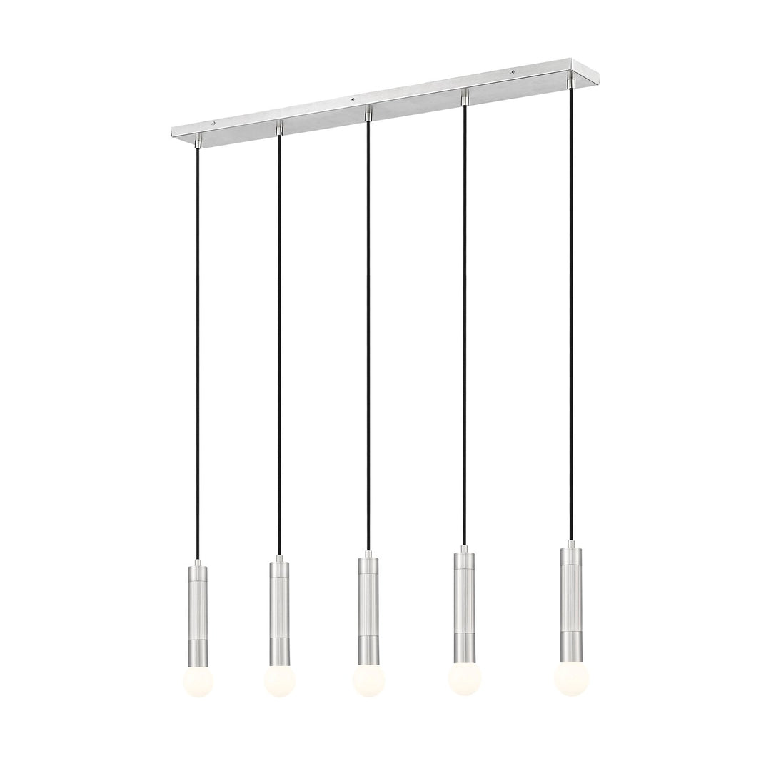 5 Light Linear Chandelier by Z-Lite