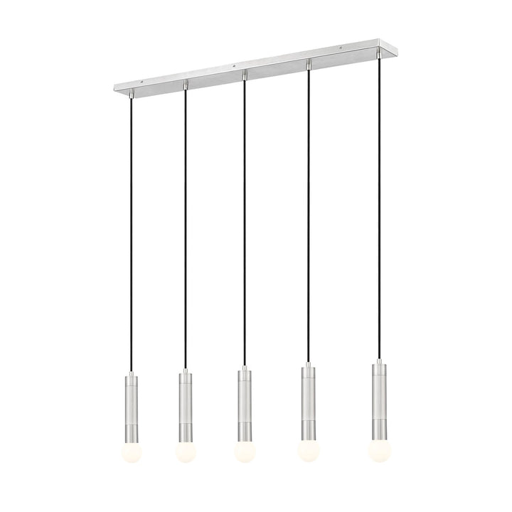 5 Light Linear Chandelier by Z-Lite