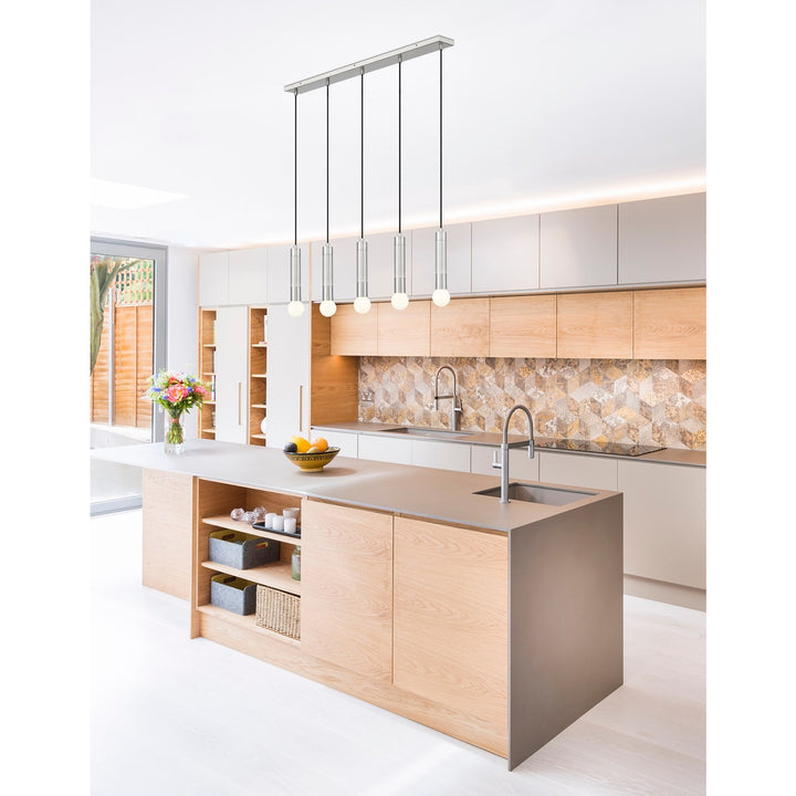 5 Light Linear Chandelier