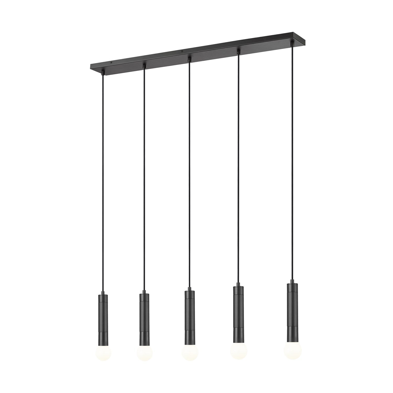 5 Light Linear Chandelier by Z-Lite