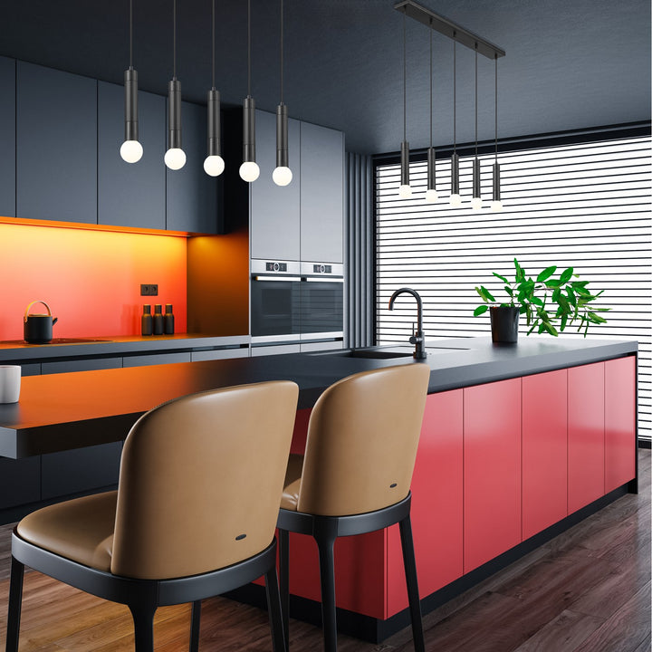 5 Light Linear Chandelier