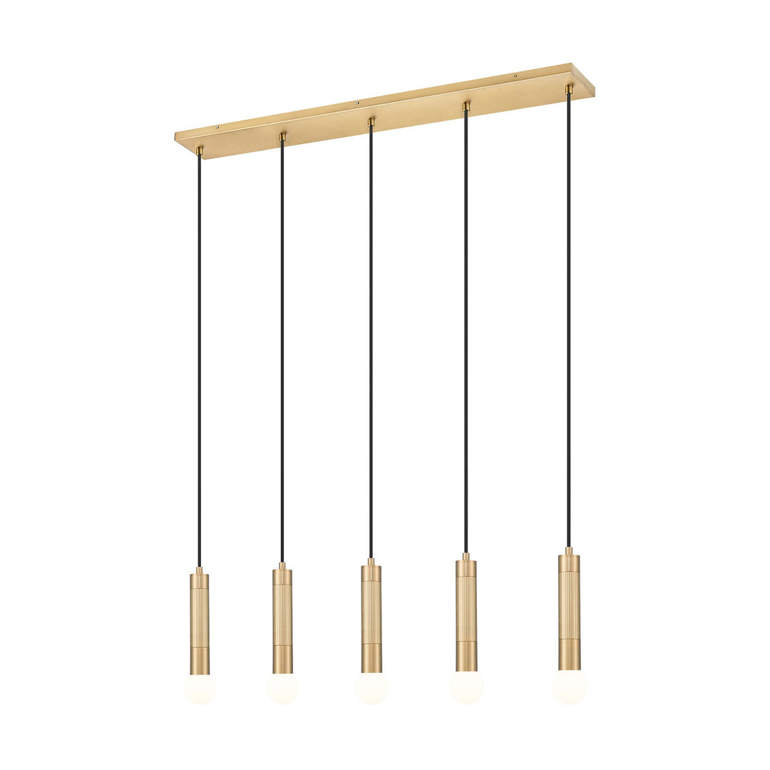 5 Light Linear Chandelier by Z-Lite