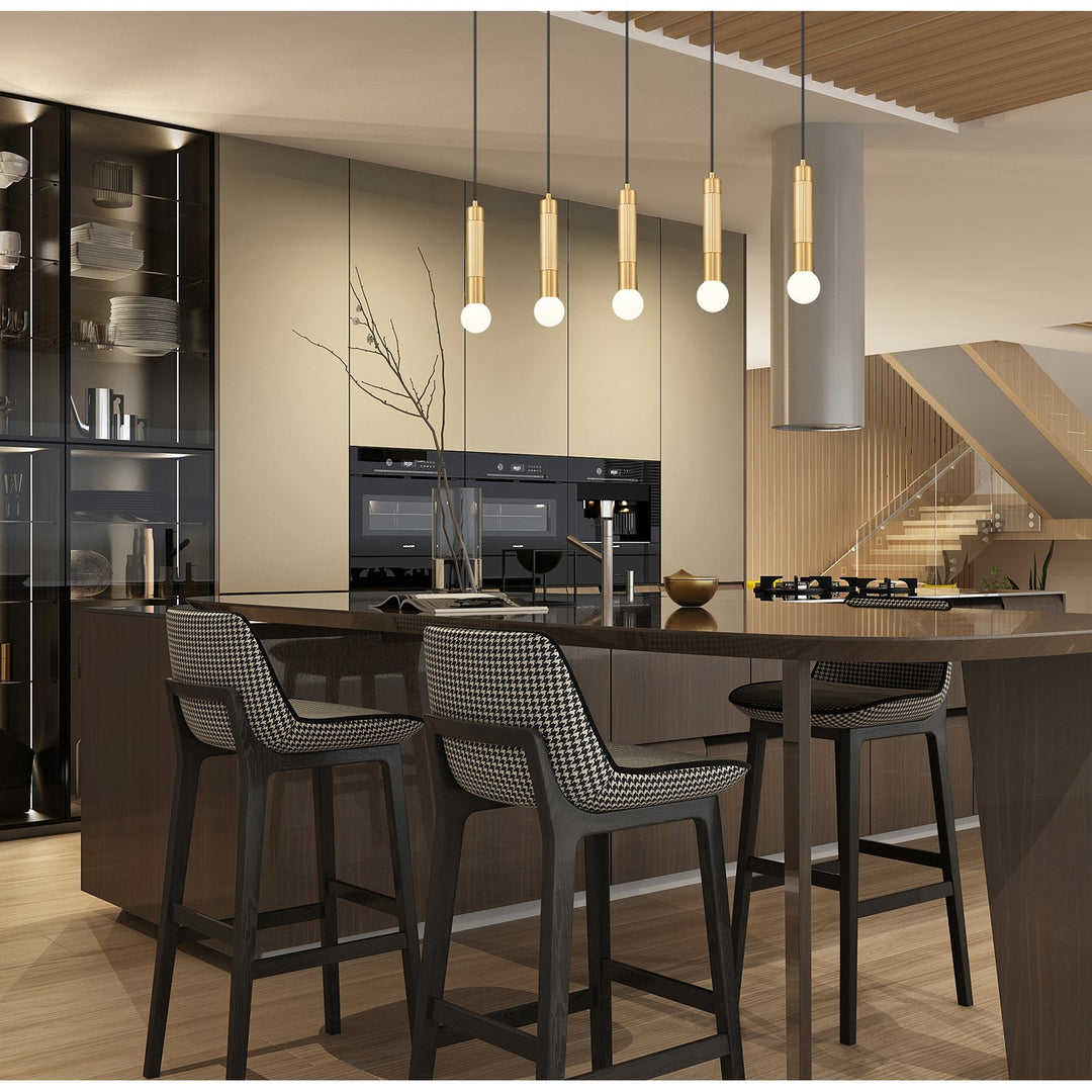 5 Light Linear Chandelier