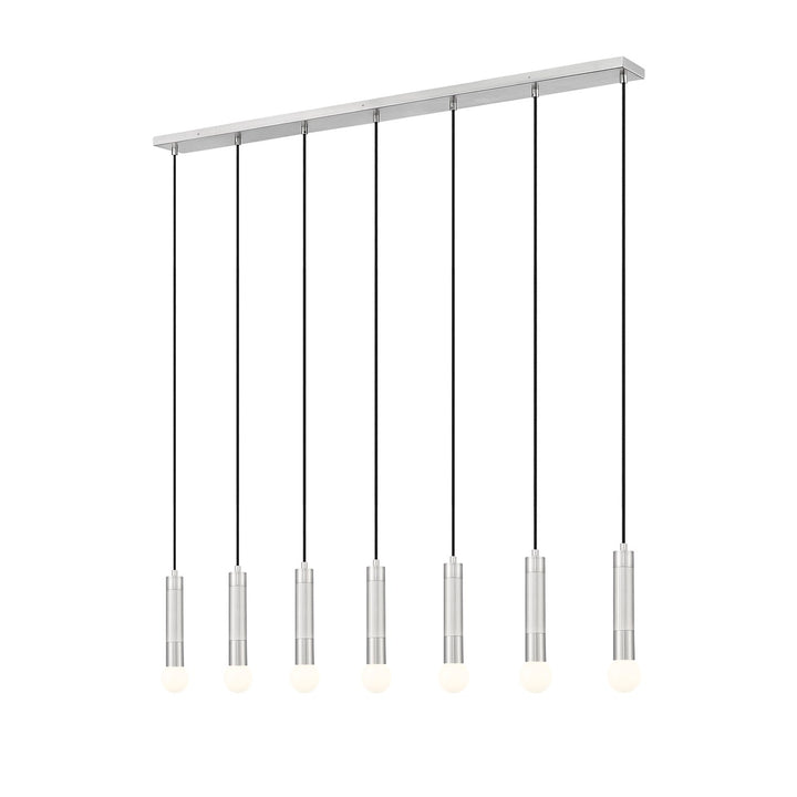 7 Light Linear Chandelier by Z-Lite