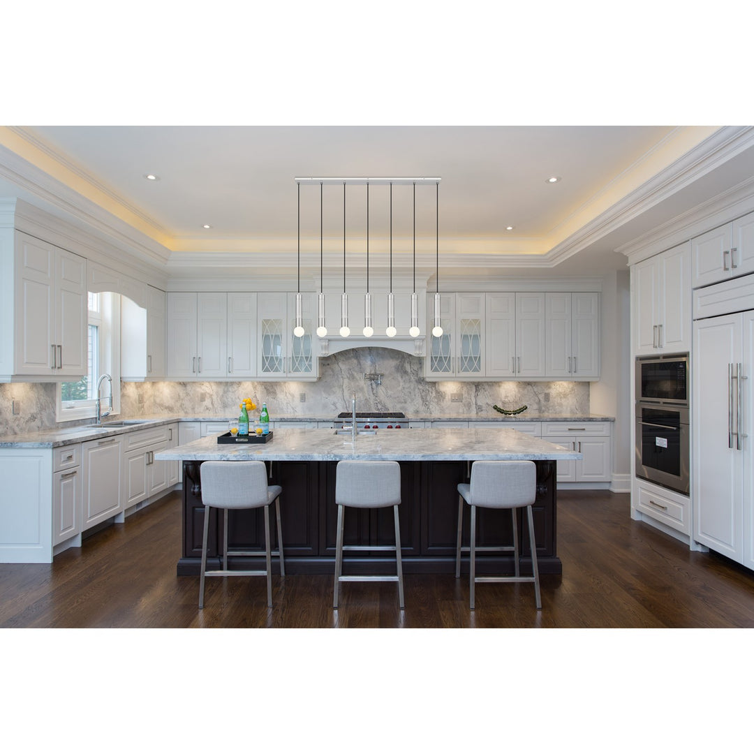 7 Light Linear Chandelier