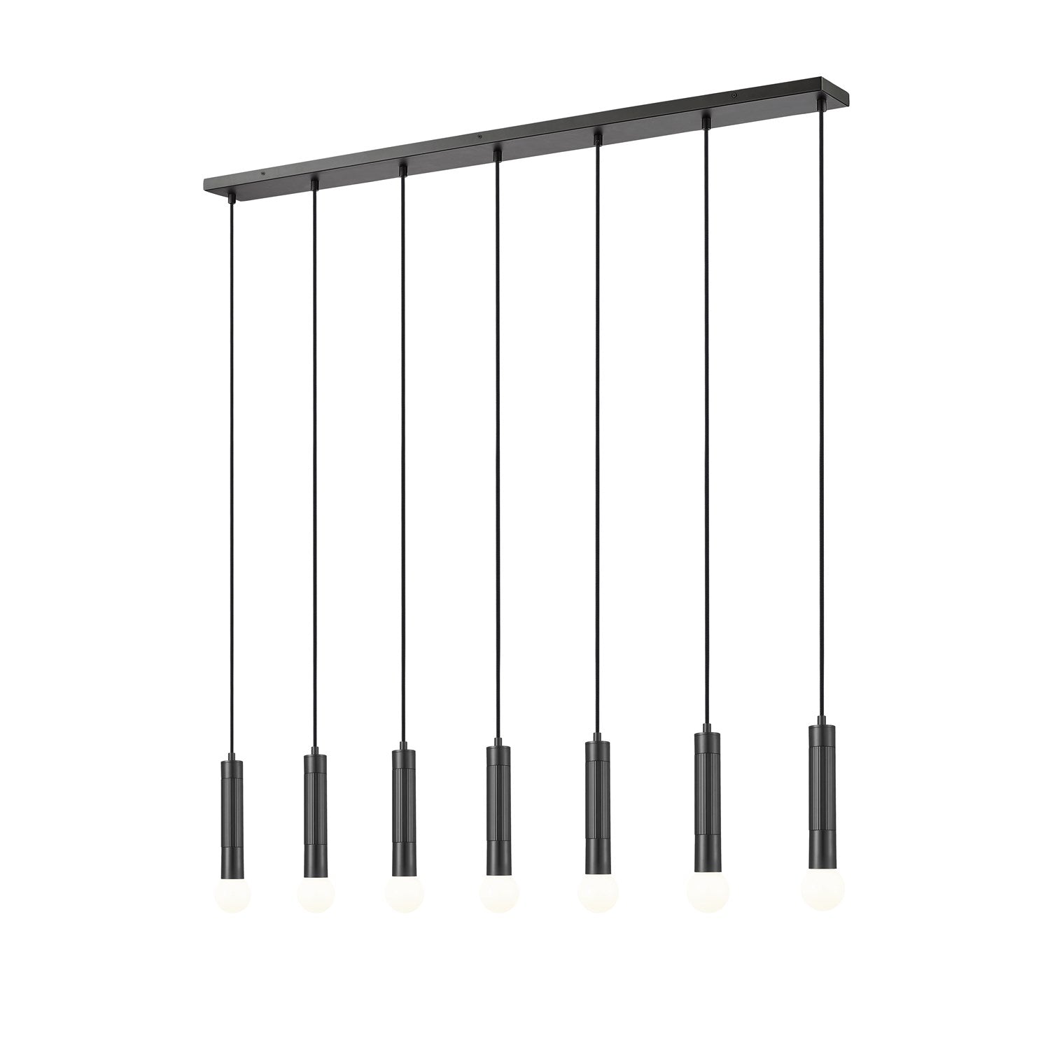 7 Light Linear Chandelier by Z-Lite