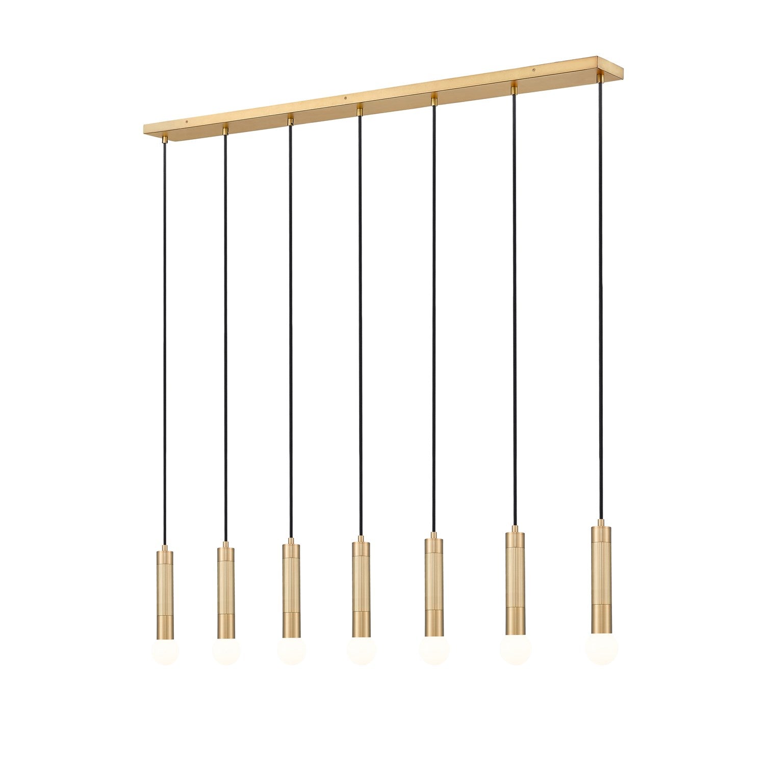 7 Light Linear Chandelier by Z-Lite