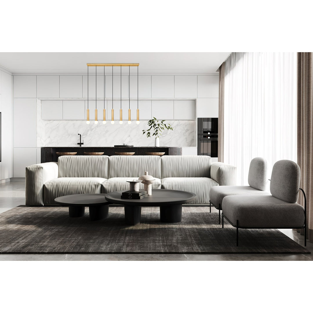 7 Light Linear Chandelier