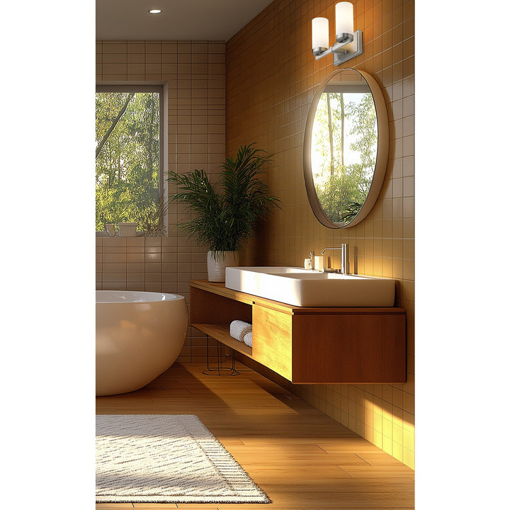2 Light Vanity