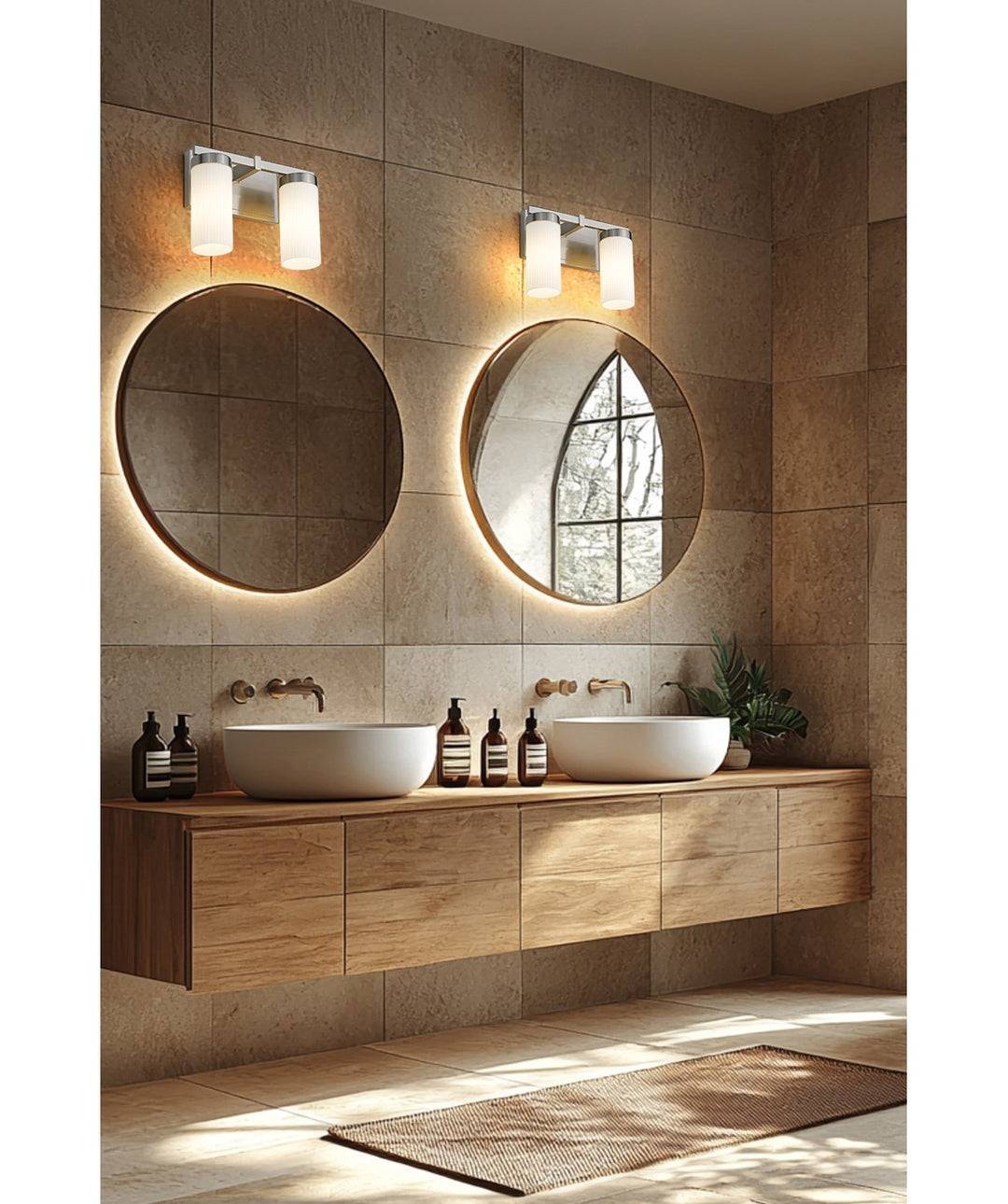 2 Light Vanity