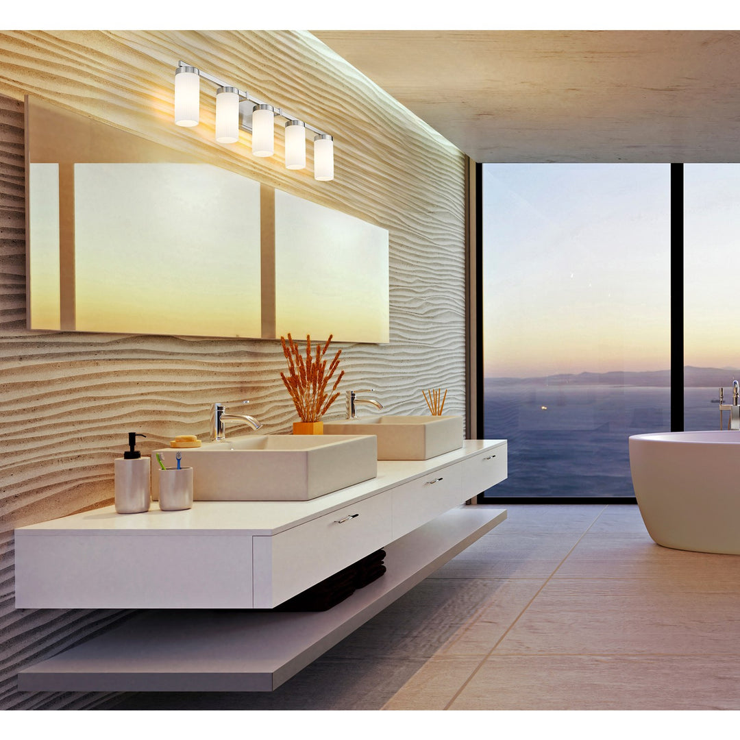 5 Light Vanity