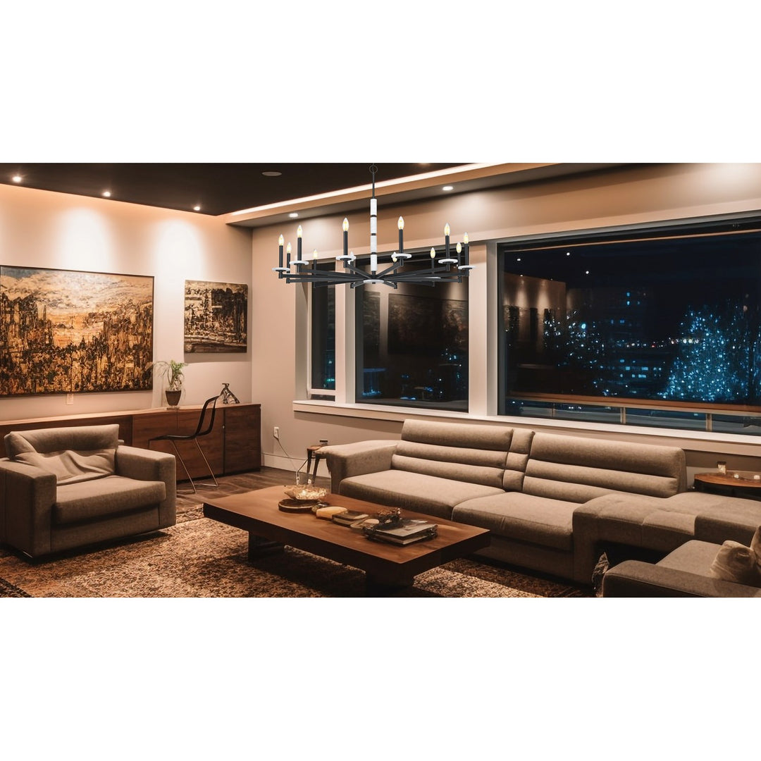 12 Light Chandelier