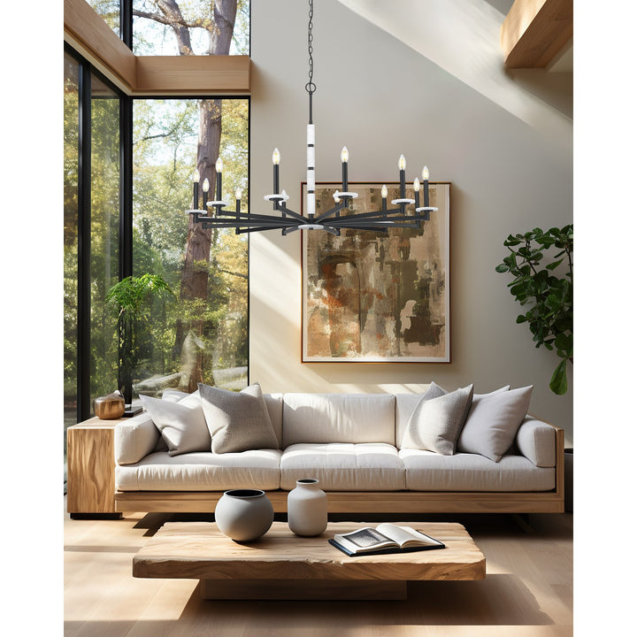 12 Light Chandelier