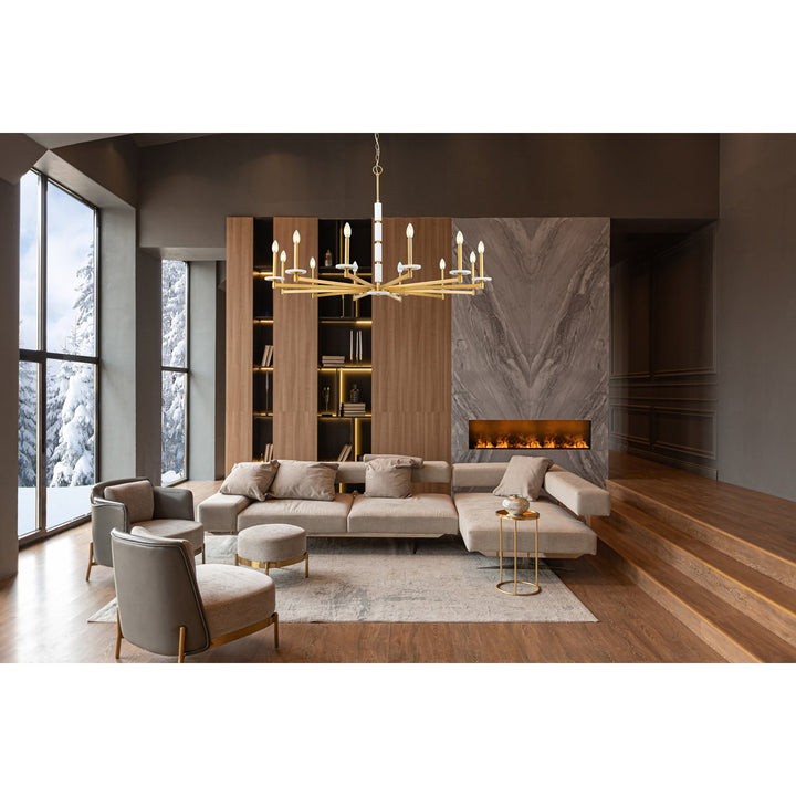12 Light Chandelier