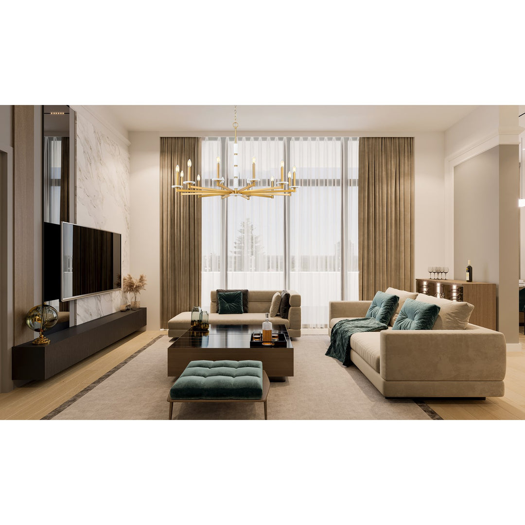 12 Light Chandelier