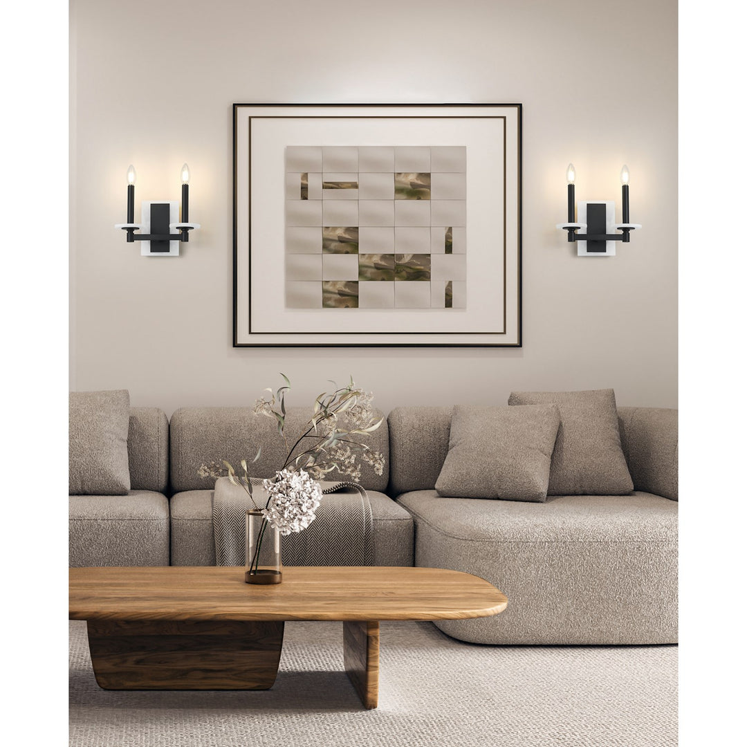 2 Light Wall Sconce